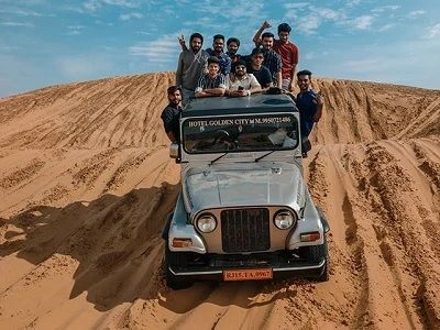 Jeep safari in Rajasthan
