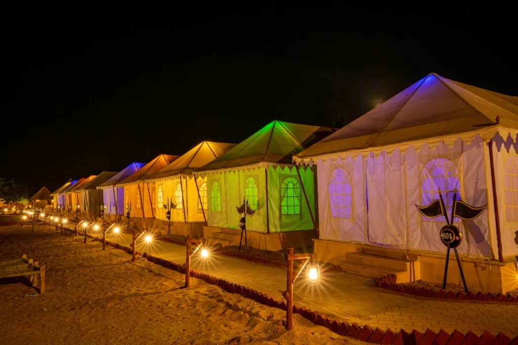 luxuary desert camp - Rajasthan tourism